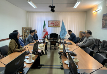 نشست مشترک اعضای هیات علمی گروه باستان شناسی با مدیرکل سازمان میراث فرهنگی، صنایع دستی و گردشگری خراسان جنوبی