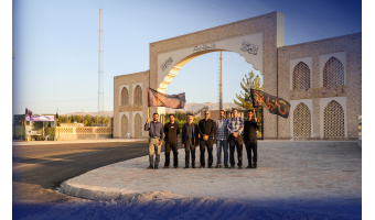 برپایی موکب «دلدادگان قائد شهید» برای پذیرایی از زائران وداع تاریخی