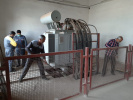تعمیرات پست برق و وصل برق خوابگاه شهید سلیمانی