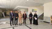 حضور مدیران دانشگاه بیرجند و ملی مهارت در دانشکده کشاورزی سرایان
